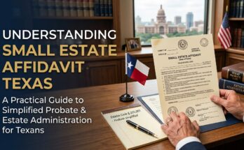 Small Estate Affidavit Texas