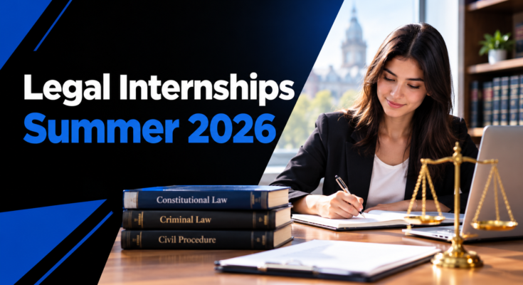 Legal Internships Summer 2026