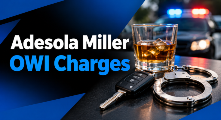 Adesola Miller OWI Charges