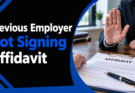 Previous Employer Not Signing Affidavit