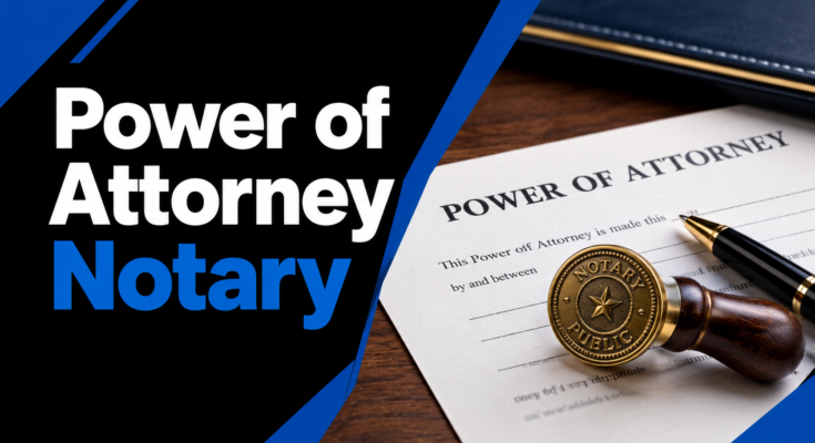 Power of Attorney Notary